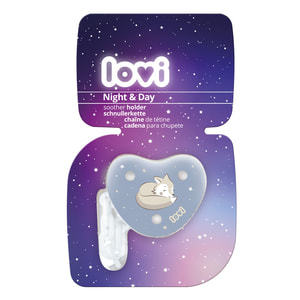 Ланцюжок для пустушки CANPOL (Канпол) артикул 10/893_boy Lovi Night&Day Boy