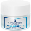 Догляд для сухої шкіри обличчя SANS SOUCIS (Сан Сусі) Aqua Benefits 24 години зволоження насичений 50 мл