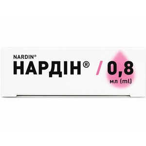 Нардін р-н д/ін. 100мг/мл шприц 0,8мл №2