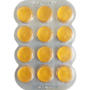 Леденцы растительные от кашля Гамма Апельсин 2 блистера по 12 шт