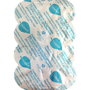 Леденцы растительные от кашля Гамма Мята 2 блистера по 12 шт