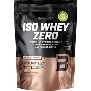 Протеин для спортсменов BiotechUSA (Байотек) IsoWhey Zero Caffe Latte 454 г