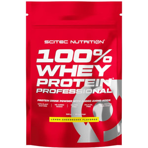 Протеин SCITEC (Скитес) Nutrition Whey Protein Prof. порошок со вкусом лимонный чизкейка 500 г