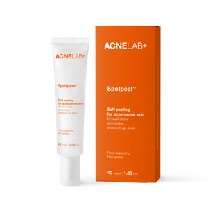Пилинг для кожи склонной к акне ACNELAB+ (Акнелаб+) Spotpeel Soft Peeling For Acne-Prone Skin мягкий 40 мл