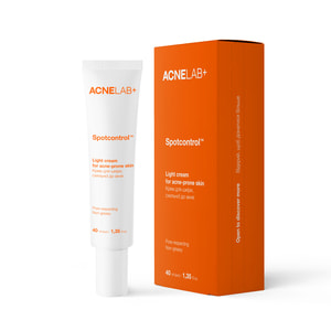 Крем для кожи склонной к акне ACNELAB+ (Акнелаб+) Spotcontrol Light Cream For Acne-Prone Skin 40 мл