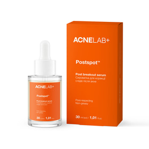 Сыворотка для лица ACNELAB+ (Акнелаб+) Postspot Post Breakout Serum для коррекции следов после акне 30 мл