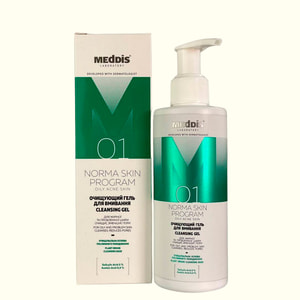 Гель для умывания MEDDIS (Меддис) Norma Skin Program очищающий 200 мл