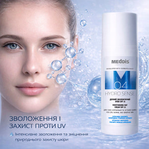 Крем для лица MEDDIS (Меддис) Hydrosense дневной увлажняющий SPF 15 30 мл