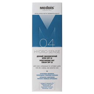 Крем для лица MEDDIS (Меддис) Hydrosense дневной увлажняющий SPF 15 30 мл