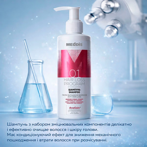 Шампунь для волос MEDDIS (Меддис) Hair Loss Program против выпадения 200 мл