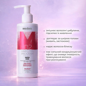 Маска для волос MEDDIS (Меддис) Hair Loss Program против выпадения 200 мл