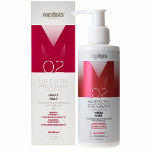 Маска для волос MEDDIS (Меддис) Hair Loss Program против выпадения 200 мл