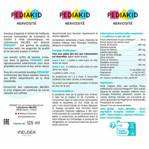 Pediakid (Педіакід) Nervosite (Нервозід) дієтична добавка сироп флакон 125 мл