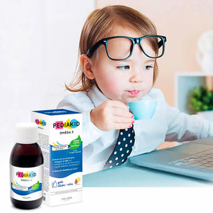 Pediakid (Педиакид) Omega 3 (Омега 3) с холином диетическая добавка сироп флакон 125 мл