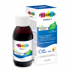 Pediakid (Педиакид) Omega 3 (Омега 3) с холином диетическая добавка сироп флакон 125 мл
