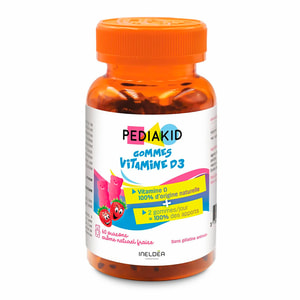 Pediakid (Педіакід) Gommes Vitamine D3 (Вітамін D3) дієтична добавка пастилки жувальні ведмедики упаковка 60 шт