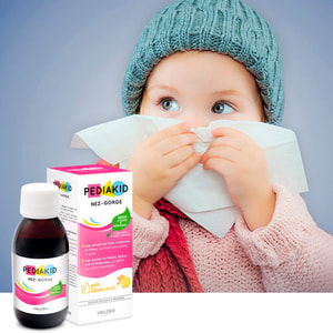 Pediakid (Педиакид) Nez-Gorge (Нос-горло) диетическая добавка сироп флакон 125 мл