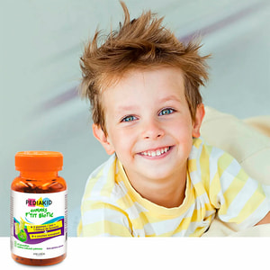 Pediakid (Педіакід) Gommes P'tit Biotic (Пробіотики) дієтична добавка пастилки жувальні ведмедики упаковка 60 шт