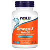 Омега-3 NOW (Нау) Omega-3 180 ЕПК/120 ДГК капсулы флакон 90 шт