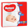 Подгузники для детей HUGGIES (Хаггис) Classic (Классик) 2 от 3 до 6 кг 88 шт
