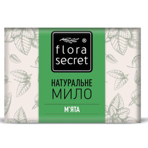 Мило FLORA SECRET (Флора Сікрет) натуральне М'ята 75 г