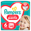 Підгузки-трусики для дітей PAMPERS Pants (Памперс Пантс) Giant 6 від 13 до 19 кг 42 шт