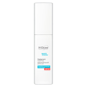 Крем для лица H-DERM Health Derm Laboratory White Strategy (Вайт Стратеджи) отбеливающий дневной Depigment expert day 50 мл
