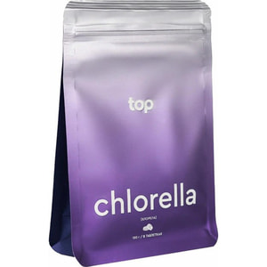 Хлорелла Chlorella пищевая добавка таблетки 400 шт (100 г) TOP