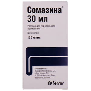 Сомазина р-р д/перорал. прим. фл. 30мл