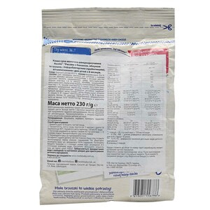 Каша молочная детская NESTLE (Нестле) Рисовая с бананом, яблоком, грушей и бифидобактериями 230 г