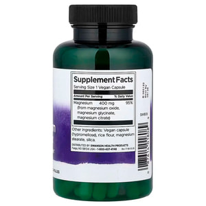 Магний тройной комплекс SWANSON (Свенсон) Triple Magnesium Complex 400 mg капсулы 400 мг флакон 100 шт