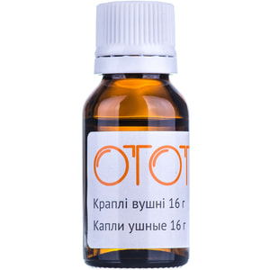 Ототон крап. вушні фл. 16г