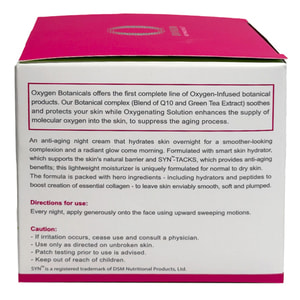 Крем для лица для нормальной и сухой кожи OXYGEN BOTANICALS (Оксиджен Ботаникал) Age Wonder ночной 50 мл