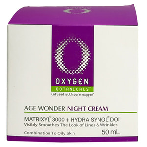 Крем для лица для комбинированной и жирной кожи OXYGEN BOTANICALS (Оксиджен Ботаникал) Age Wonder ночной 50 мл