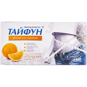 Фиточай для похудения Тайфун Апельсин в пакетах по 2 г 30 шт