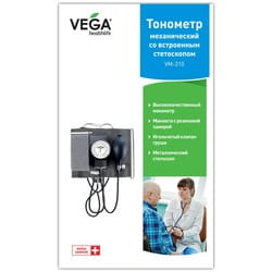 Измеритель (тонометр) артериального давления АД VEGA (Вега) модель VM - 210 механический