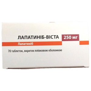 Лапатиниб-Виста табл. п/о 250мг №70