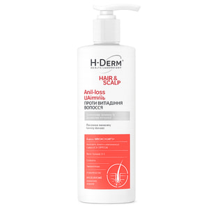 Шампунь для волосся HEALTH DERM LABORATORY (Хелс Дерм Лабораторі) Hair&Scalp (Хейр/Скальп) Anti-loss проти випадіння 275 г
