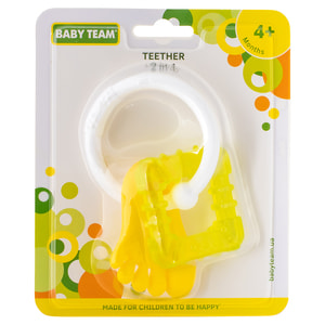 Прорізувач дитячий BABY TEAM (Бебі Тім) артикул 4025 2 в 1 з 4-х місяців 1 шт