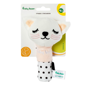 Игрушка детская BABY TEAM (Беби Тим) артикул 8508 с пищалкой в ассортименте