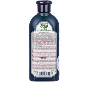 Шампунь для волос Рецепты Бабушки Агафьи Черный против перхоти 350 мл