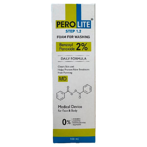 Засіб для вмивання PEROLITE (Перолайт) 2% виріб медичного призначення флакон 100 мл