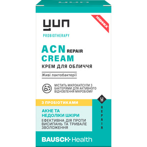 Крем для лица YUN ACN (Юн Акн) с пробиотиками 50 мл