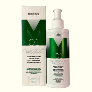 Шампунь-пілінг для волосся MEDDIS (Меддіс) Anti Dandruff Program проти лупи 200 мл