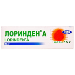 Лоринден А мазь туба 15г