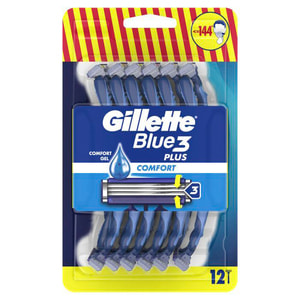 Бритва для гоління GILLETTE Blue 3 (Жіллет Блу 3) Plus Comfort одноразова 9 + 3  шт