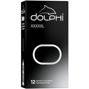 Презервативы DOLPHI (Долфи) XXXXXL (5  иксов эль) 12 шт