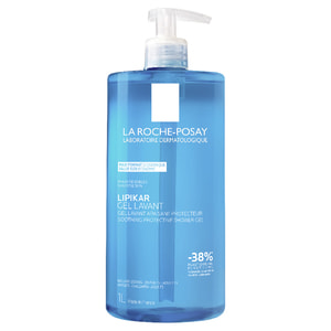 Гель для обличчя та тіла La Roche-Posay (Ля Рош-Позе) Ліпікар очищуючий заспокійливої та захисної дії для немовлят, дітей і дорослих 1000 мл