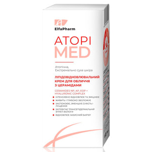 Крем для лица ELFA PHARM (Эльфа Фарм) Atopi Med (Атопи мед) липидовосстанавливающий с церамидами 40 мл