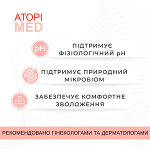 Гель для интимной гигиены ELFA PHARM (Эльфа Фарм) Atopi Med (Атопи мед) восстанавливающий 200 мл